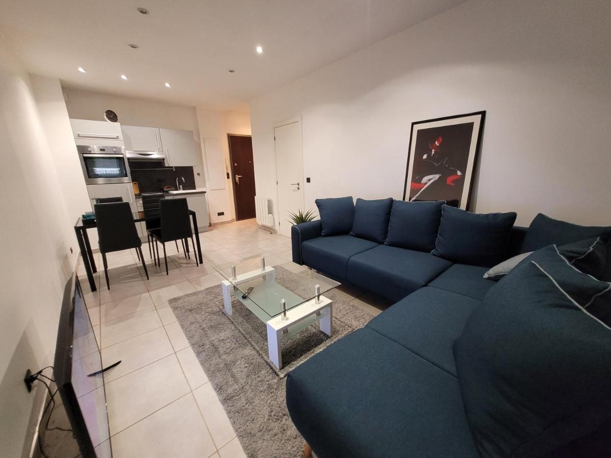 Appartement Standing 2 Pieces Avec Jardin Entre Paris & Dysney Bry-sur-Marne Luaran gambar